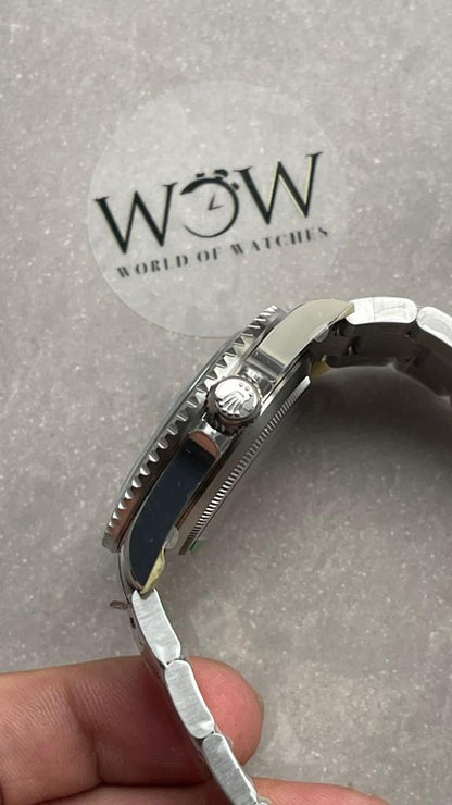 ARF FACTORY 1:1 Rolex Submariner 'Kermit' 16610LV 904L SS Black Dial SH3135